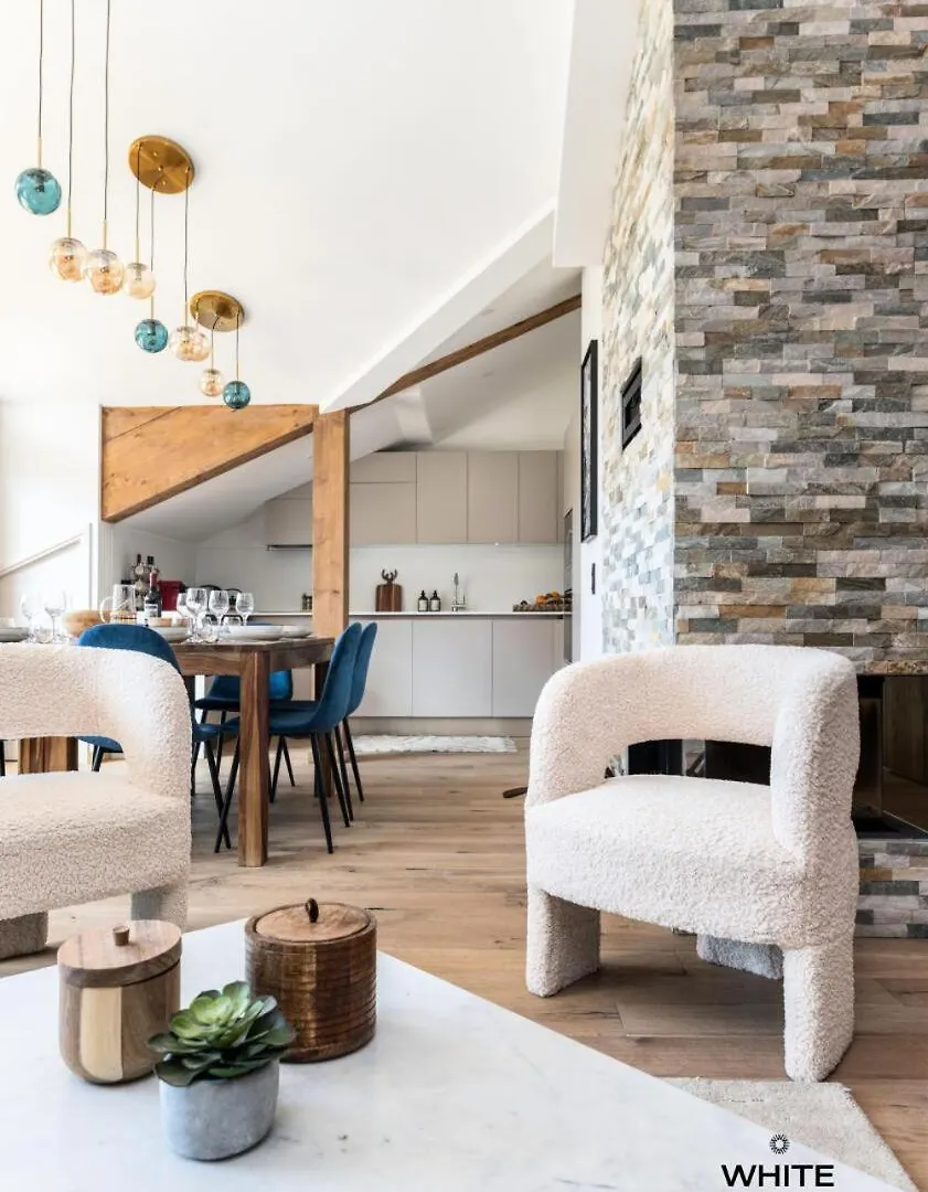 公寓 Residence Ariondaz Fritillaire - Penthouse De Charme Vue Vallee Mae-9034 谷雪维尔